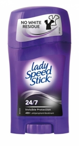 Dezodorantas Lady Speed Stick Solid antiperspirant for day protection against perspiration 7.24 Invisible (Wetness & Odor Protection) 45 g Dezodoranti/anti-perspirants
