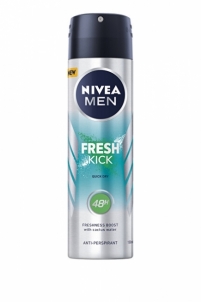 Antiperspirantas Nivea Antiperspirant in Men Fresh Kick 150 ml Dezodorantai/ antiperspirantai