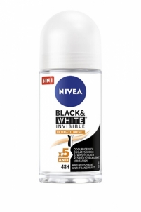 Antiperspirantas Nivea Black & White Invisible Ultimate Impact 50 ml Dezodoranti, antiperspiranti