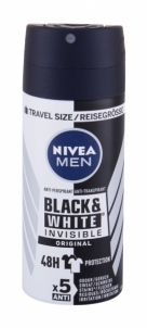 Antiperspirantas Nivea Men Invisible For Black & White 100ml 48h Dezodoranti, antiperspiranti
