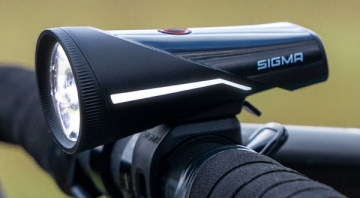 Apšvietimo komplektas Sigma Aura 100 + Blaze Link USB Lights for bicycles
