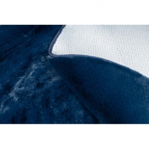 Apvalus tamsiai mėlynas kilimas POSH | ratas 60 cm