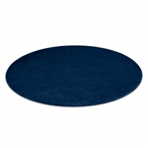 Apvalus tamsiai mėlynas kilimas POSH | ratas 60 cm