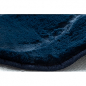 Apvalus tamsiai mėlynas kilimas POSH | ratas 80 cm