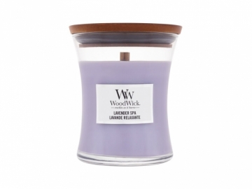 Aromatinė žvakė WoodWick Scented candle vase Lavender Spa 275 g Mājas smaržas