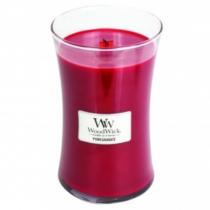 Aromatinė žvakė WoodWick Scented candle vase Pomegranate 609.5 g Mājas smaržas