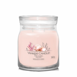Aromatinė žvakė Yankee Candle Aromatic candle Signature glass medium Pink Sands 368 g 