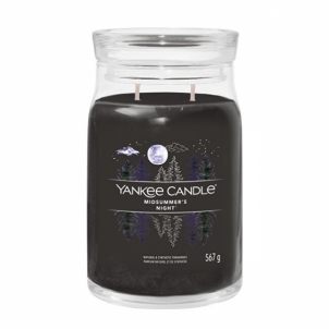 Aromatinė žvakė Yankee Candle Aromatic candle Signature large glass Midsummer´s Night 567 g 