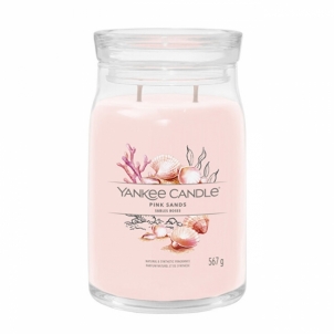 Aromatinė žvakė Yankee Candle Aromatic candle Signature large glass Pink Sands 567 g 