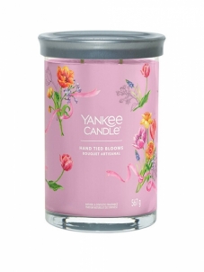 Aromatinė žvakė Yankee Candle Aromatic candle Signature tumbler large Hand Tied Blooms 567 g 