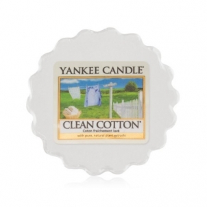 Aromatinė žvakė Yankee Candle Fragrant Wax to Aromalamp (Clean Cotton) 22 g Kvapai namams