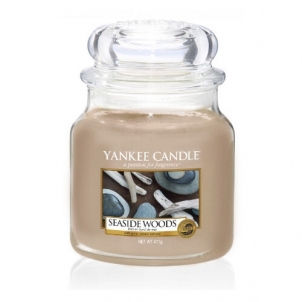 Aromatinė žvakė Yankee Medium Seaside Woods Aromatic Candle 411 g 