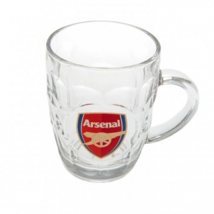 Arsenal F.C. stiklinis alaus bokalas