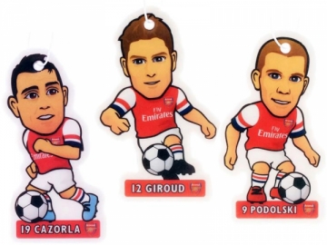 Arsenal F.C. žaidėjų formos oro gaivikliai