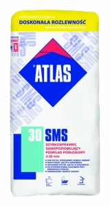 ATLAS SMS 30, 25 kg, išsilyginantis grindų mišinys Levelling blends