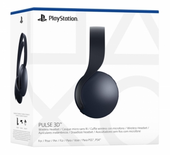 Ausinės Sony Pulse 3D PS5 Wireless Headset midnight black