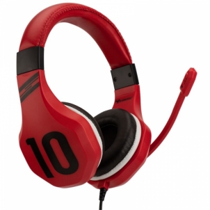 Ausinės Subsonic Gaming Headset Football Red Laidinės ausinės