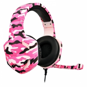 Ausinės Subsonic Gaming Headset Pink Power Laidinės ausinės