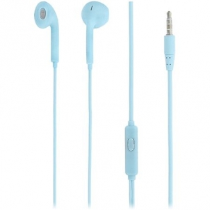 Ausinės Tellur In-Ear Headset Fly, Noise reduction Memory Foam Ear Plugs blue Austiņas ar vadu