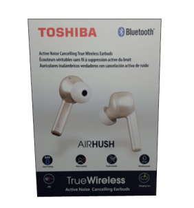 Ausinės Toshiba Airhush RZE-BT1050E white