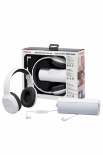 Ausinės Toshiba Wireless Audio Triple Pack HSP-3P19 white