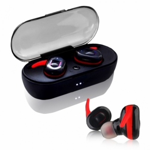 Ausinės V.Silencer Ture Wireless Earbuds black/red Bezvadu austiņas