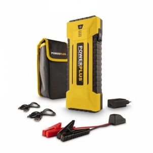 Automobilio starteris Powerbank, 1200A, 16Ah, 12V, POWERPLUS Tool batteries and chargers