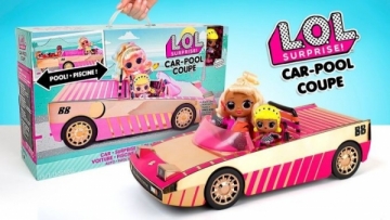 Automobilis 565222 LOL Surprise Car-Pool Coupe with Exclusive Doll L.O.L. OMG Кабриолет
