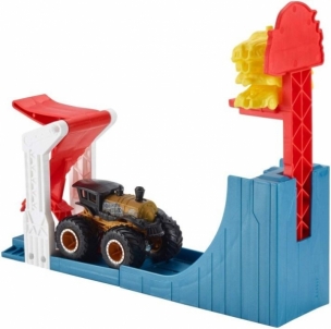 Automobilių trąsa GCG00 Hot Wheels Monster Toy Truck Slam Launcher Play Set