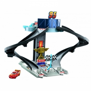 Automobilių trąsa GJW42 Mattel Disney Pixar Cars Rust-Eze Racing Tower