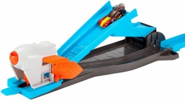Automobilių trasa Mattel Hot Wheels FLK60 Hot Wheels Stunt Builder Raketenstart-Challenge