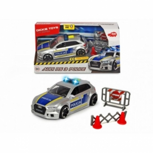 Automobiliukas 203713011026 Car SOS Police Audi RS3, 15 cm Žaislai berniukams