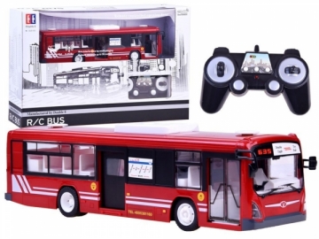 Automobiliukas Bus operated with doors opening at RC0282 Rc cars for kids