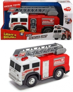 Automobiliukas Dickie 203306005 Rescue Truck with Lights & Sounds 