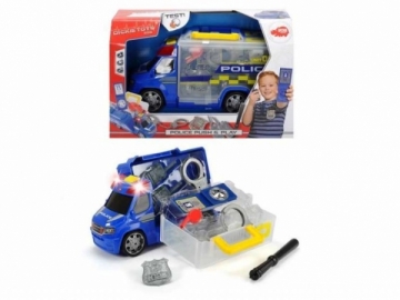 Automobiliukas Dickie Toys 203716005 Police Squad Push and Play Žaislai berniukams