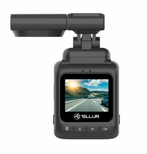 Autoregistratorius Tellur Dash Patrol DC2 FullHD 1080P, GPS black