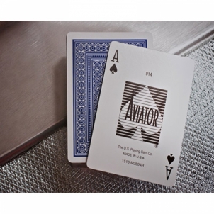 Aviator Jumbo pokerio kortos (Mėlynos)