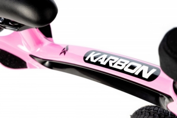 Balansinis dviratukas Karbon First pink-black