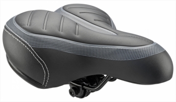 Balnelis Azimut City Ergo Wave 255x220mm su spyruoklėmis (1002) / Седла для велосипедов и компонентов