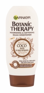 Balzamas pažeistiems plaukams Garnier Botanic Therapy Coco & Macadamia 200ml Matu kondicionieri, balzāmi