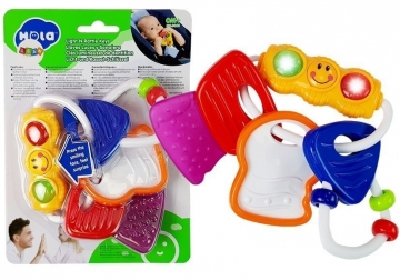 Barškutis su šviesomis Toys for babies