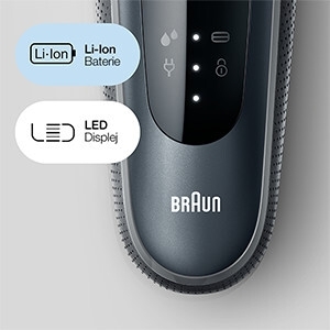 Barzdaskutė Braun Electric shaver Series 6 7650cc Black