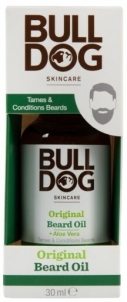 Barzdos aliejus normaliai odai Bulldog Beard Oil 30 ml Priemonės barzdos ir ūsų priežiūrai