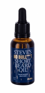 Barzdos aliejus Steve´s No Bull***t Short Beard Oil Beard Oil 30ml Bārdas kopšanai