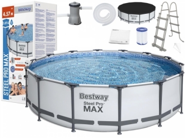 Baseinas Bestway &quot;Steel Pro Max&quot;, 457x107 Outdoor swimming pools