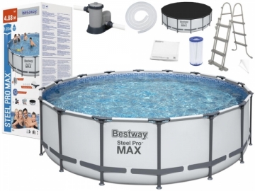 Baseinas Bestway "Steel Pro Max", 488x122 Outdoor swimming pools
