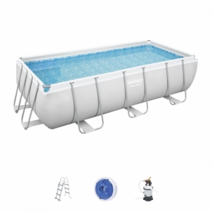 Baseinas Bestway Power Steel, 404x201x100 cm Outdoor swimming pools