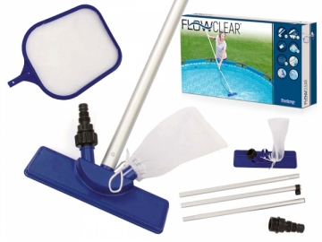 Baseino valymo ir priežiūros rinkinys Bestway Pool cleaning tools