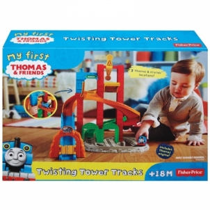 Konstruktorius BCX81 FisherPrice My First Thomas & friends Twisting Tower Tracks MATTEL