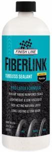 Bekamerinių padangų užpildas/hermetikas Finish Line FiberLink 950ml Velosipēdu riteņus, riepas un to detaļas